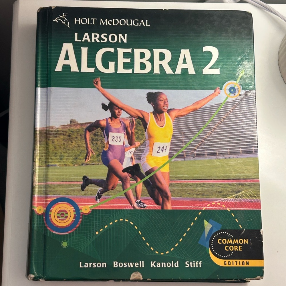 Larson Algebra 2 Textbook